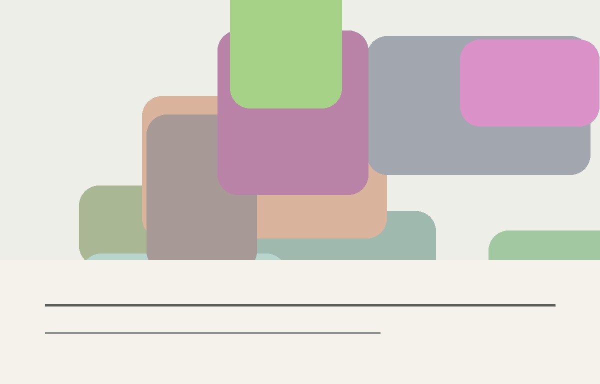 An organised household notes system